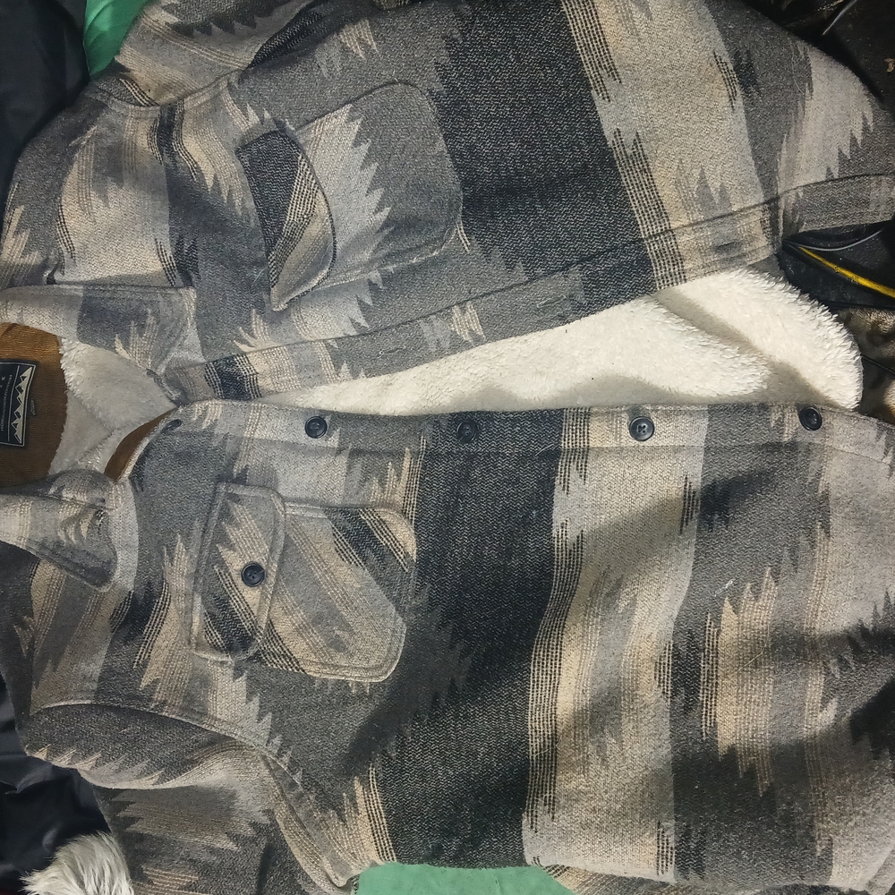 Pendleton Gray Patterned Jacket